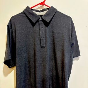 FreeFly Charcoal Bamboo Polo Shirt Size Large